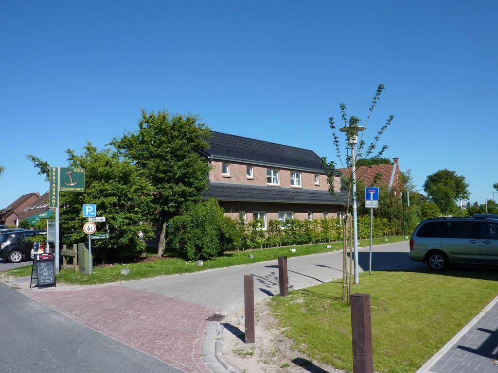 Hotel Garni Goldener Anker Greetsiel Exterior foto